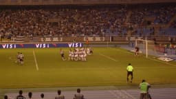 Jogador do Atlético Mineiro disputa lance em jogo contra o Botafogo, em foto de arquivo do clube