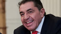 Paolo Zampolli, enviado especial de Donald Trump, durante evento oficial