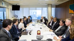 Reunião com autoridades da Receita Federal do Brasil