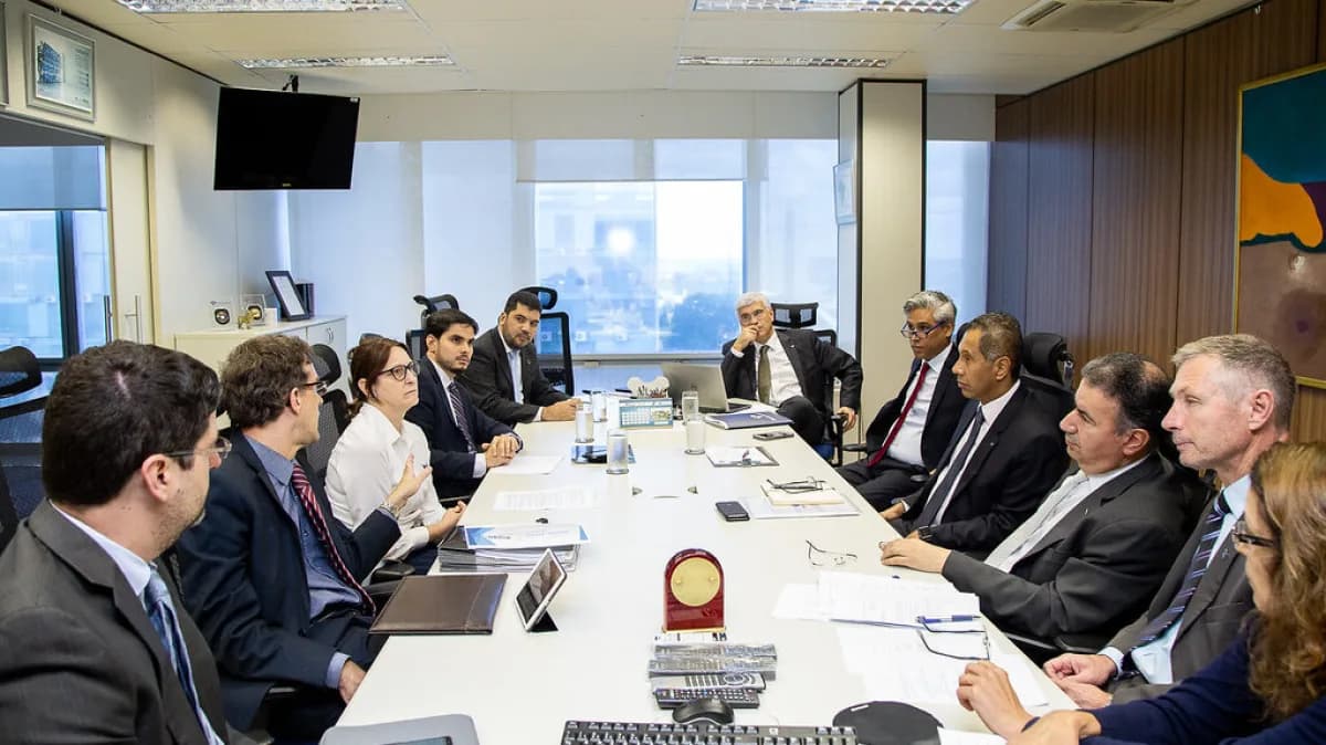 Reunião com autoridades da Receita Federal do Brasil