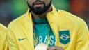 Gabriel Barbosa (Gabigol) em foto de arquivo com uniforme da seleção brasileira