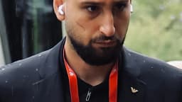 Retrato do goleiro da seleção italiana Gianluigi Donnarumma