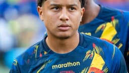 Anthony Valencia com a camisa do Equador durante a Copa do Mundo de 2026