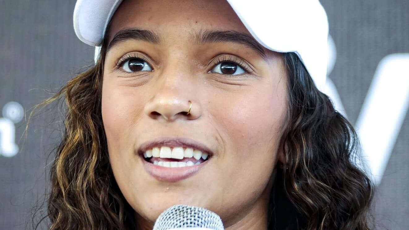 Rayssa Leal em entrevista, foto de arquivo