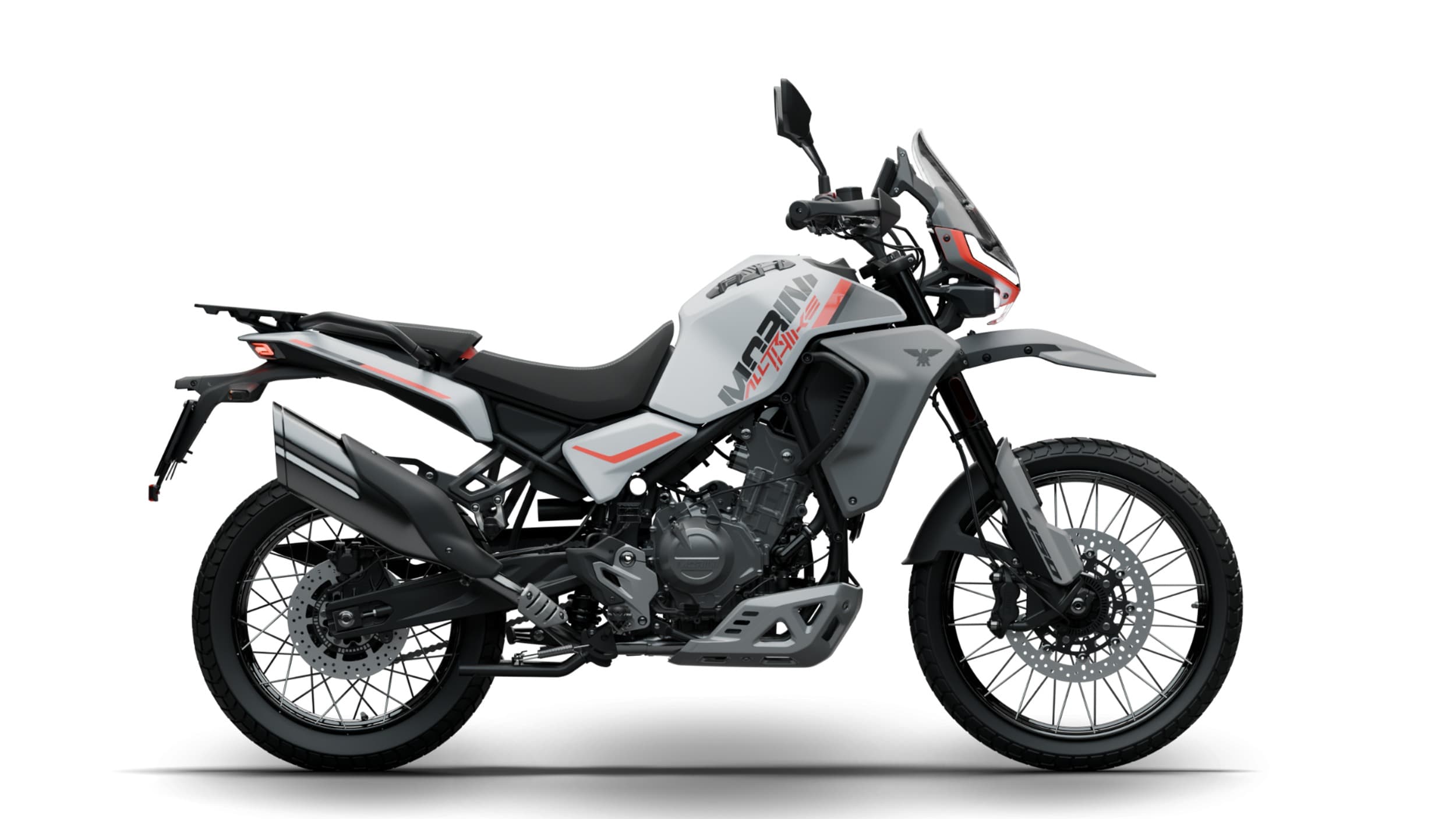 Moto Morini AlltrHike 450 em foto de divulgação da marca