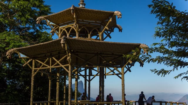 Mirante da Vista Chinesa, no Alto da Boa Vista, Zona Sul do Rio de Janeiro, região próxima de onde o helicóptero caiu