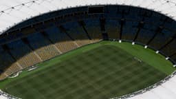 Vista do gramado do Estádio Maracanã (foto de arquivo)