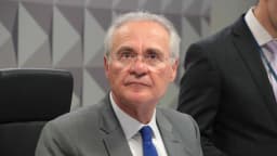 Renan Calheiros em sessão no Congresso Nacional