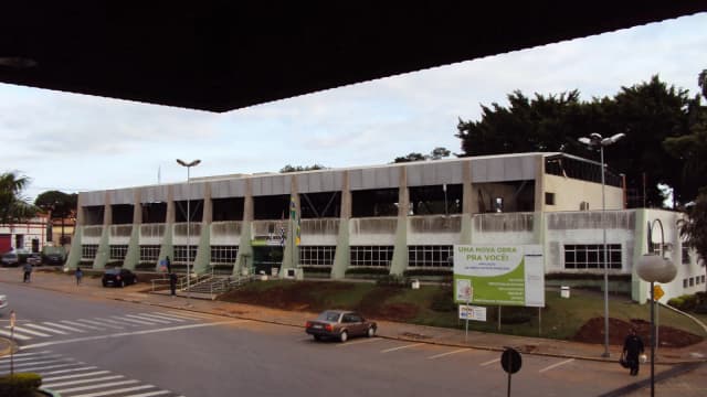 Fachada do prédio da Prefeitura Municipal de Boituva (SP)