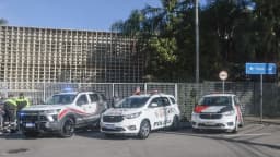 Viaturas da Polícia Civil de São Paulo em ocorrência, foto de arquivo