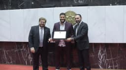 Hulk recebe título de cidadão honorário de Minas Gerais na Assembleia Legislativa em 2022