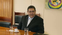 O ministro Kassio Nunes Marques, presidente do TSE, em registro de arquivo