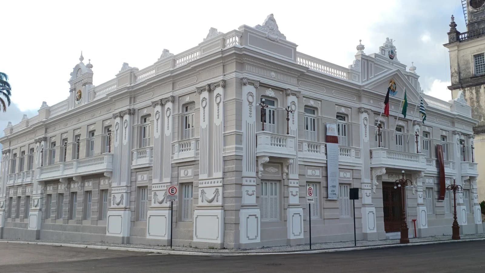 Museu de História da Paraíba, prédio histórico do governo estadual em João Pessoa (PB)