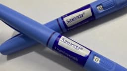 Canetas do medicamento Saxenda, da Novo Nordisk, usado no tratamento de perda de peso