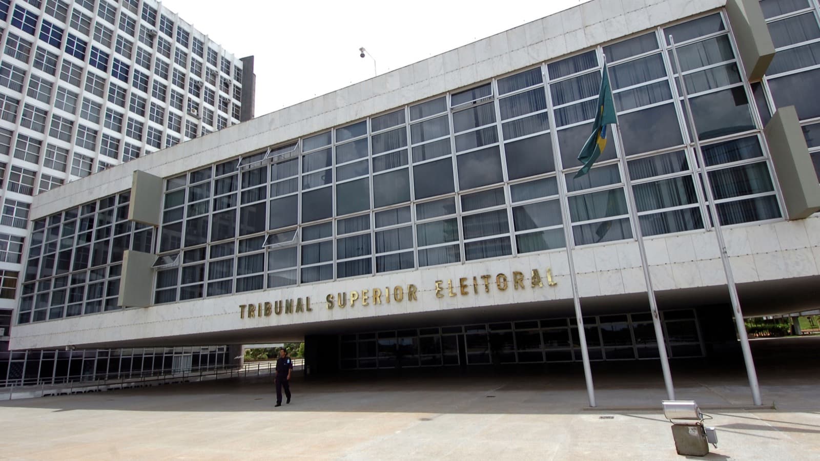 Fachada do Tribunal Superior Eleitoral (TSE), em Brasília
