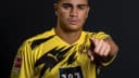 Reinier em foto de arquivo de 2020, quando defendia o Borussia Dortmund; hoje atua pelo Atlético-MG
