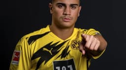 Reinier em foto de arquivo de 2020, quando defendia o Borussia Dortmund; hoje atua pelo Atlético-MG