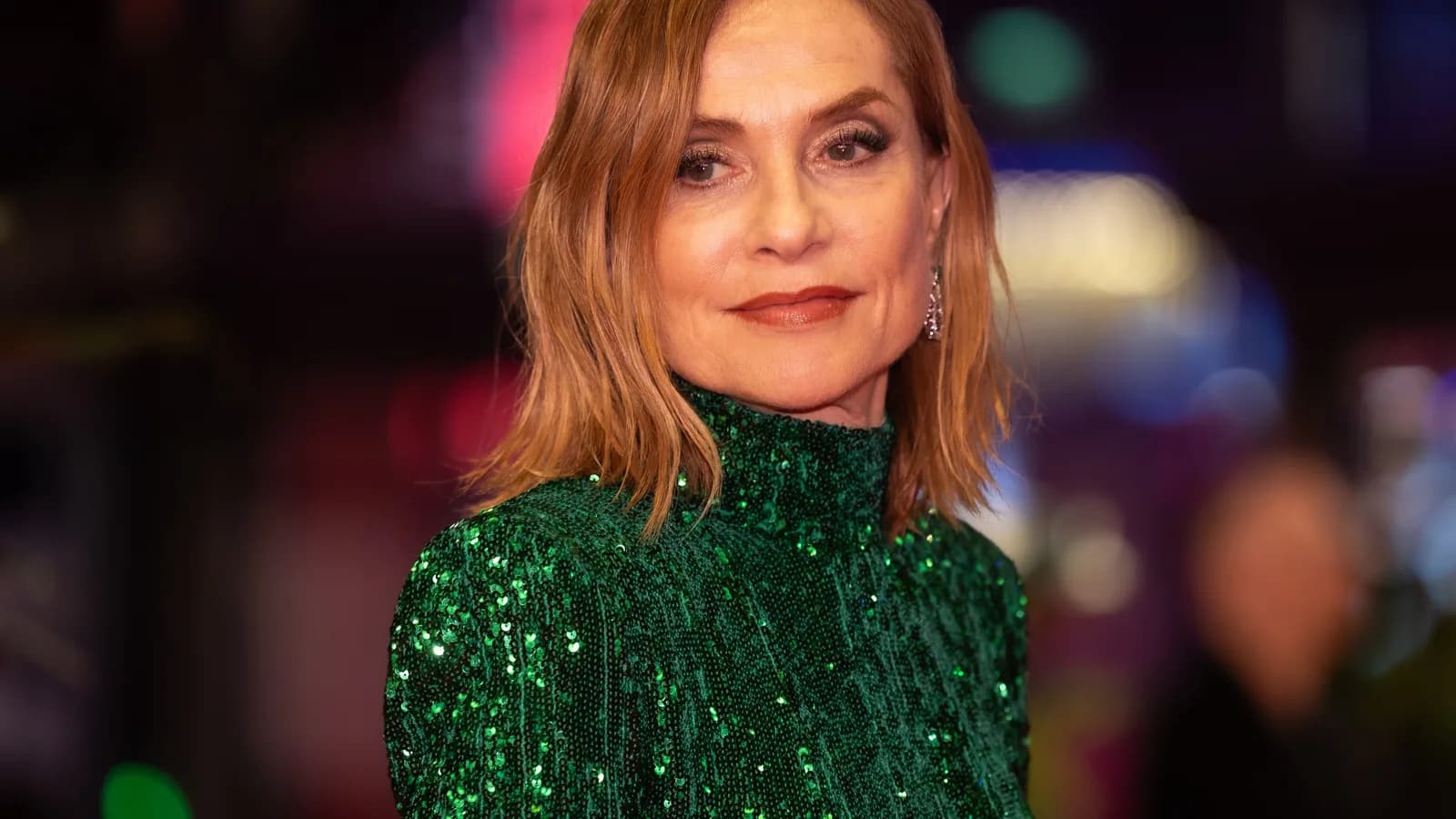 A atriz francesa Isabelle Huppert em evento