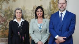 Ministros Cármen Lúcia e Dias Toffoli, do STF