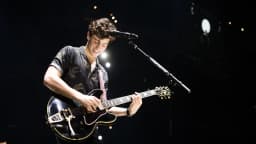 Shawn Mendes se apresenta em show, foto de arquivo