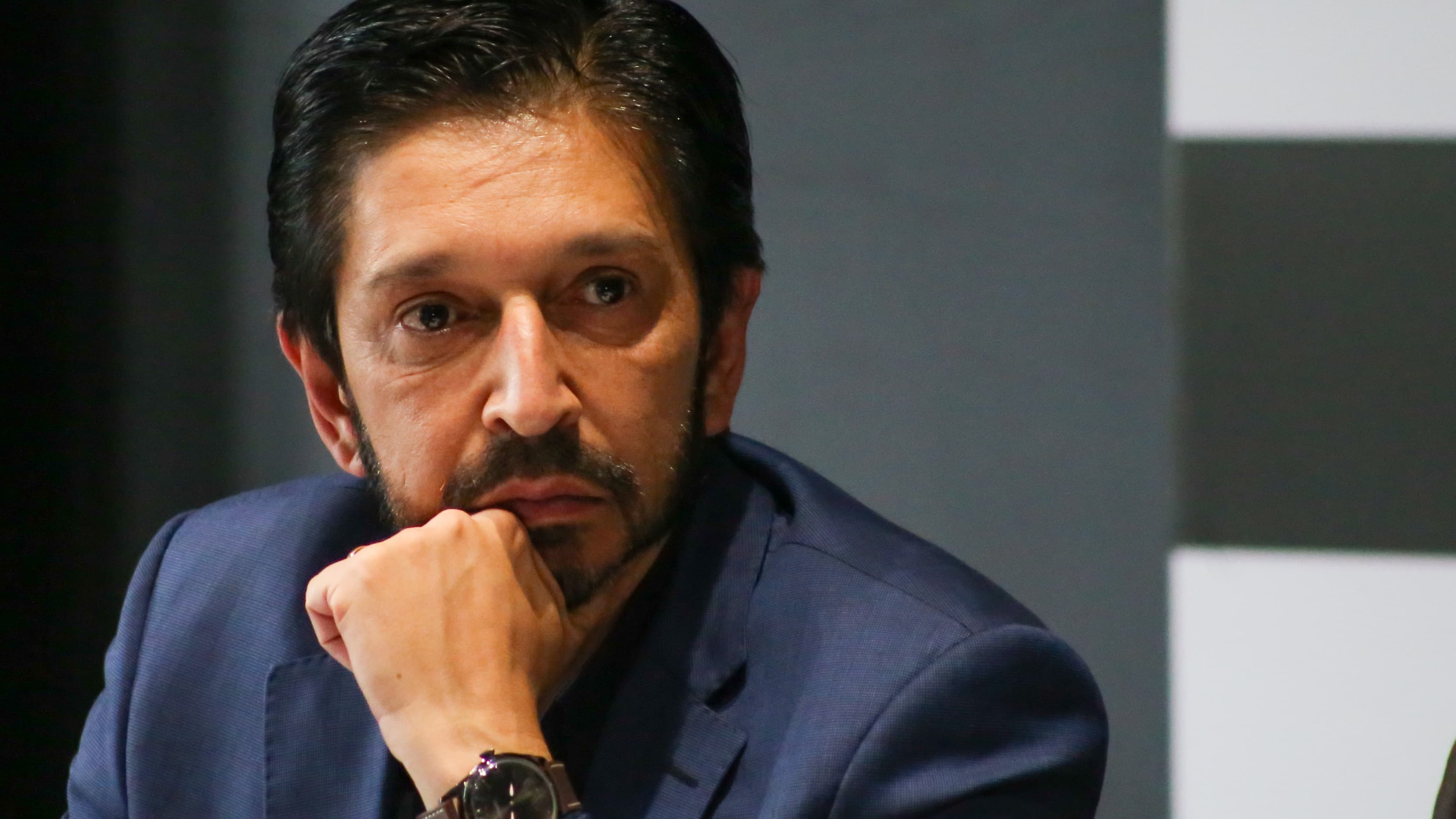 Ricardo Nunes, prefeito de São Paulo, em foto de arquivo de 2023