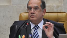 Ministro do Supremo Tribunal Federal durante sessão plenária na Corte, foto de arquivo