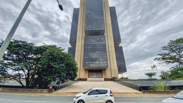Fachada do edifício-sede do Banco Central do Brasil, em Brasília