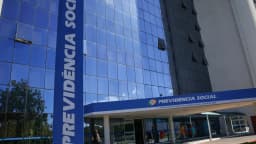 Fachada de prédio da Previdência Social em imagem de arquivo