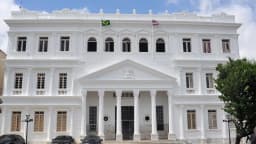 Fachada do prédio do Tribunal de Justiça do Maranhão em São Luís