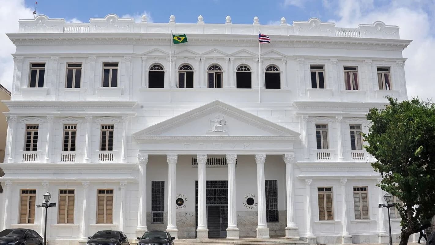 Fachada do prédio do Tribunal de Justiça do Maranhão em São Luís