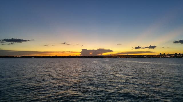 Vista do Lago Paranoá, em Brasília, em foto de arquivo usada como contexto