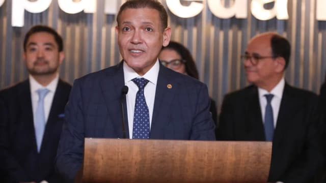 O presidente do TSE, Kassio Nunes Marques, discursa em evento oficial