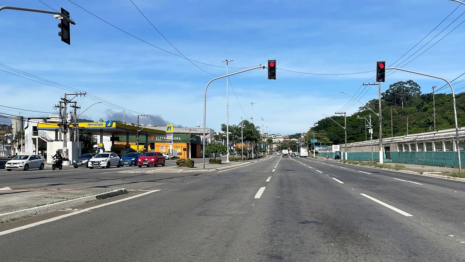 Trecho da BR-262 em Cariacica, no Espírito Santo (imagem de contexto da rodovia)
