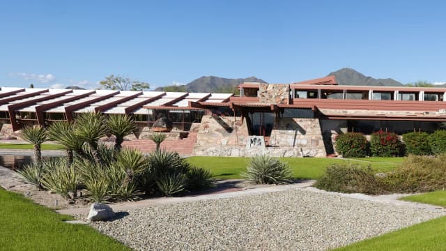 Complexo arquitetônico Taliesin West, em Scottsdale, no Arizona, local onde o reitor da PUC-PR morreu