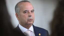 Senador Rogério Marinho (PL-RN) durante entrevista no Senado Federal