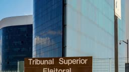 Fachada do prédio do Tribunal Superior Eleitoral (TSE), em Brasília