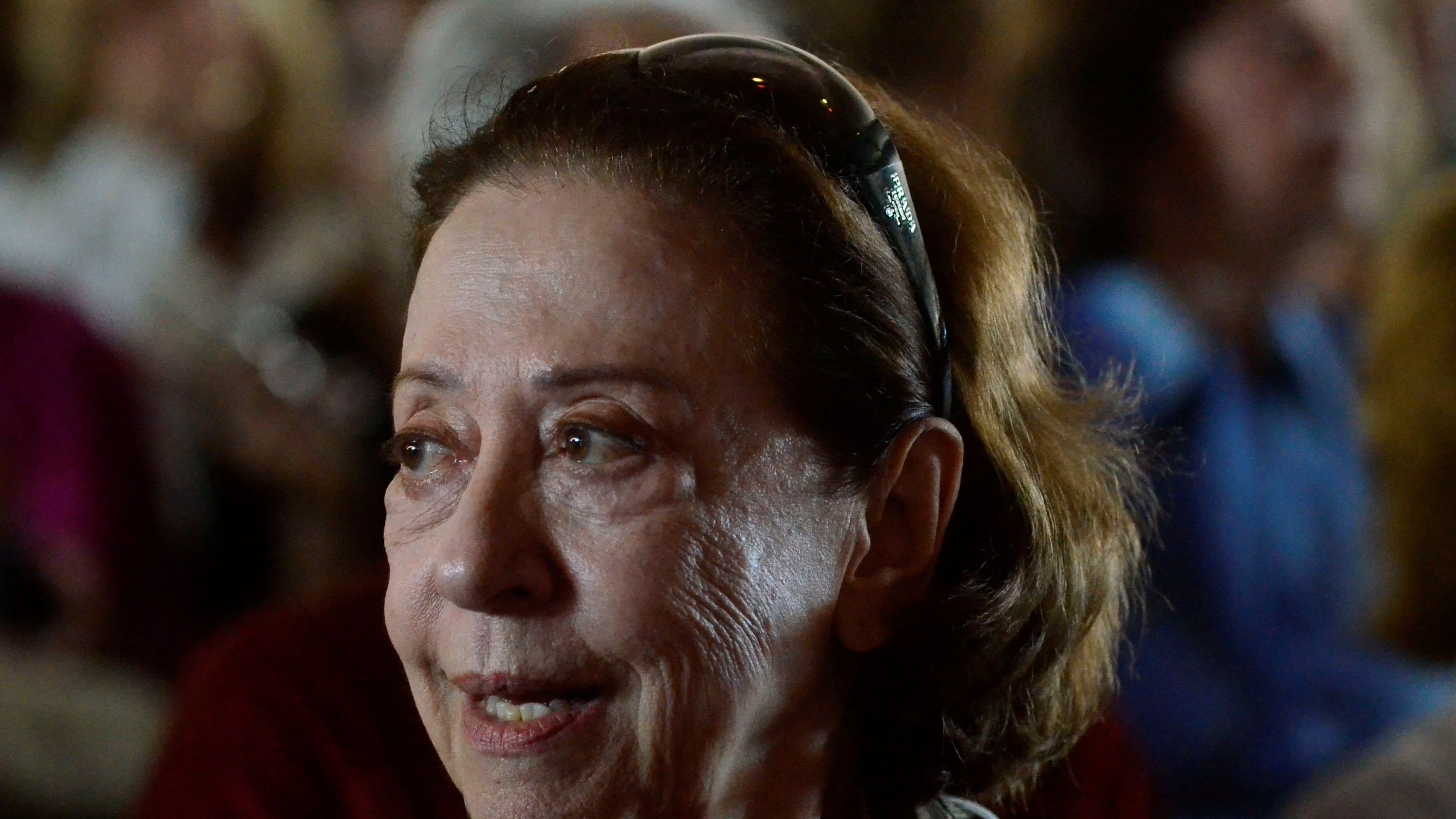 Fernanda Montenegro em close, sorrindo, em imagem de arquivo de festival literário