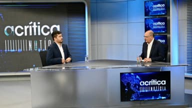 Vice-presidente Geraldo Alckmin durante entrevista a programa de TV