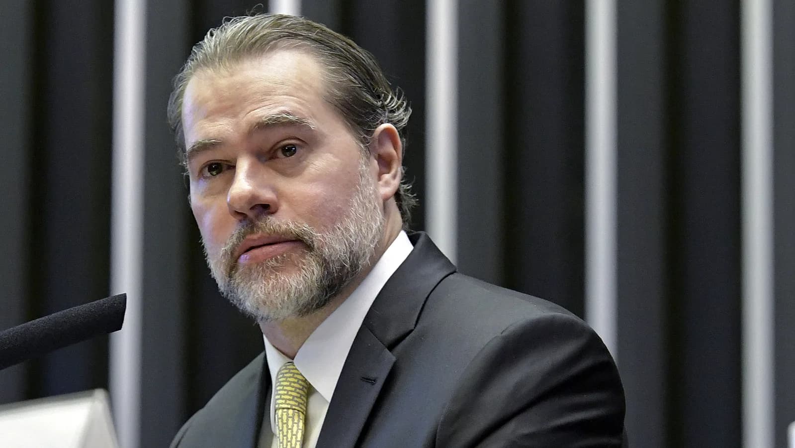 Ministro Dias Toffoli, do STF, durante sessão no Congresso Nacional