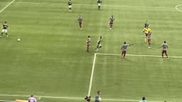 Lance de jogo entre Palmeiras e Fluminense em foto de arquivo