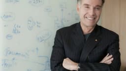Retrato do empresário Eike Batista, fundador do grupo OSX
