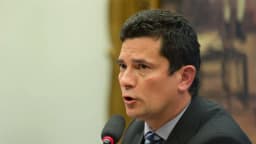 O senador e candidato ao governo do Paraná Sergio Moro em entrevista