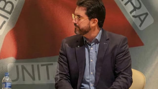 Luís Eduardo Falcão, candidato a vice-governador de Minas Gerais na chapa de Cleitinho (foto de arquivo)