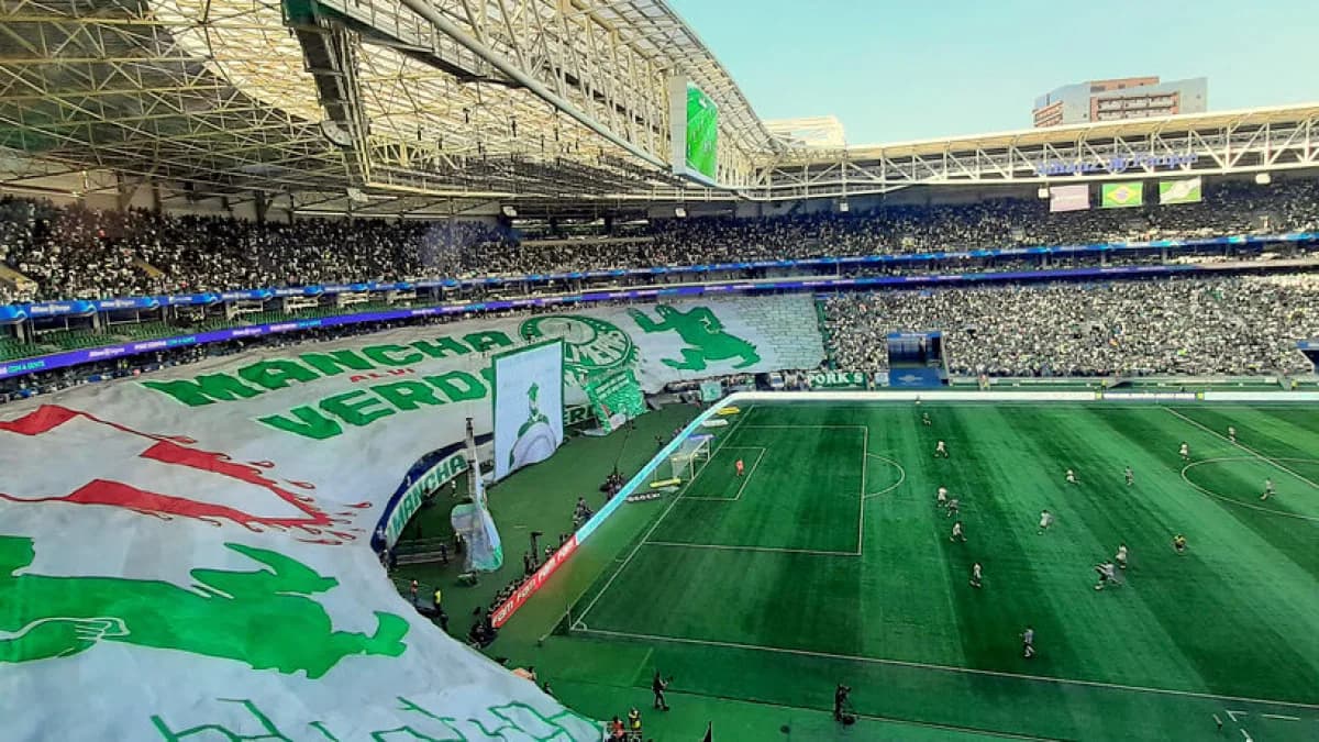 Torcida do Atlético-MG em jogo do clube, foto de arquivo