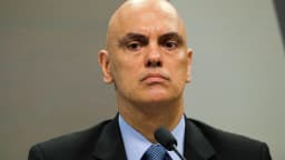 Ministro Alexandre de Moraes em sabatina, foto de arquivo
