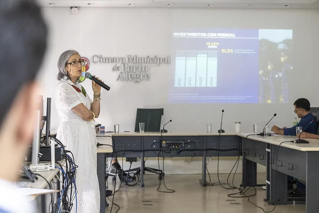 Porto Alegre, RS, Brasil 18/03/2025: Secretaria da Fazenda apresenta Metas Fiscais do 3º quadrimestre 2024 em Audiência Pública da Comissão de Economia, Finanças, Orçamento e do Me