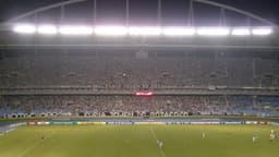 Torcida do Botafogo lota estádio com faixa 'Fúria Jovem do Botafogo', imagem de arquivo