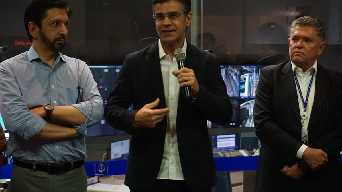 Autoridades apresentam sistema de monitoramento e reconhecimento facial em evento oficial