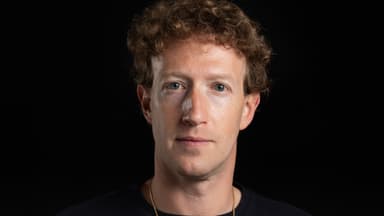 Retrato de Mark Zuckerberg, CEO da Meta