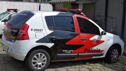Viatura da Polícia Civil de São Paulo estacionada, em imagem de arquivo